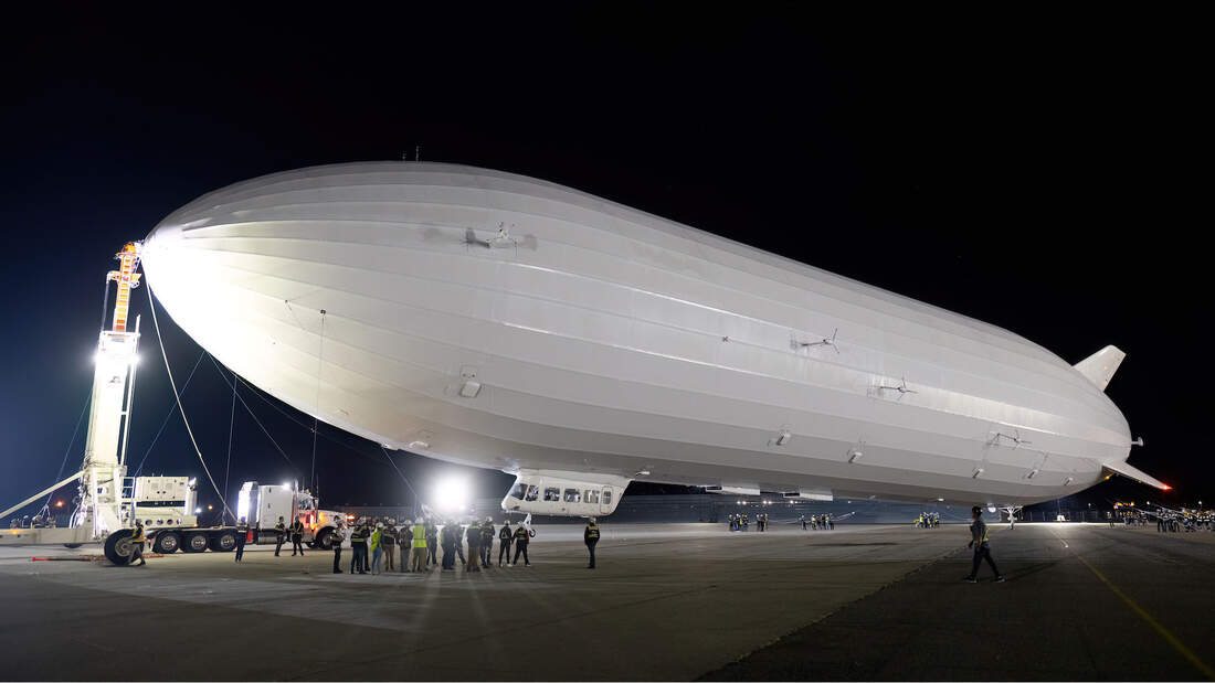 Comeback Des Zeppelins Mit Riesenluftschiff Aus Den Usa? 