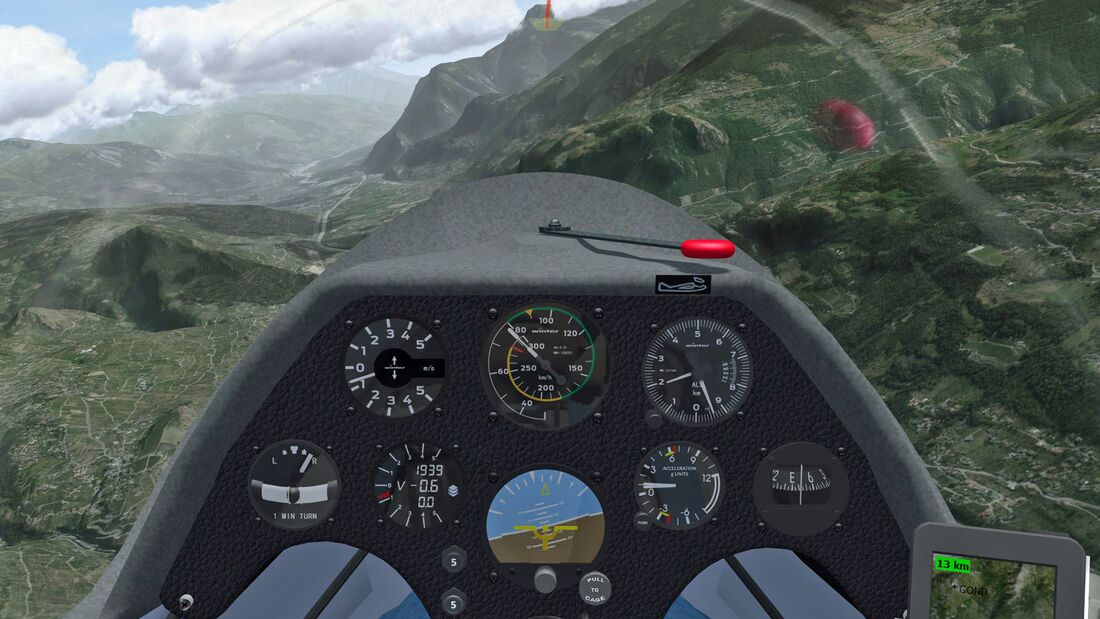 Die virtuelle Cockpit-Realität