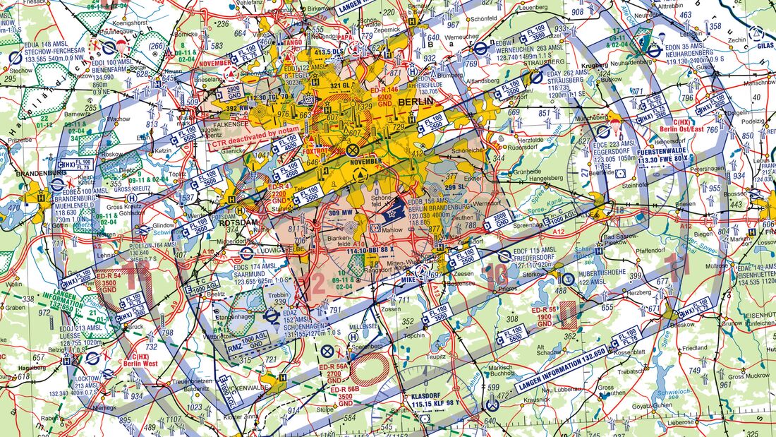 Aktualisierte ICAO-Karte für Berlin veröffentlicht | aerokurier