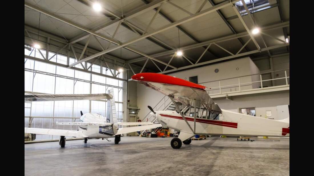 Neuer Hangar eingeweiht