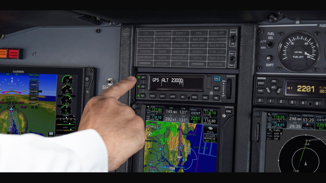 Garmin-Autopilot für King Air zugelassen