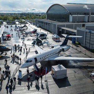 Messetrubel aus der Vogelperspektive: So sah die AERO 2024 von oben aus!